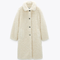 Coat with Faux Fur: £95.99, £59.99 (save £36) | Zara