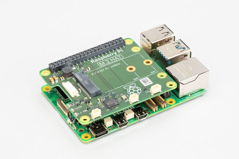 raspberry pi 5 m2 hat drive