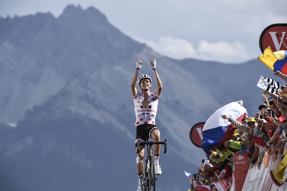 Warren Barguil wins stage 18 at the Tour de France