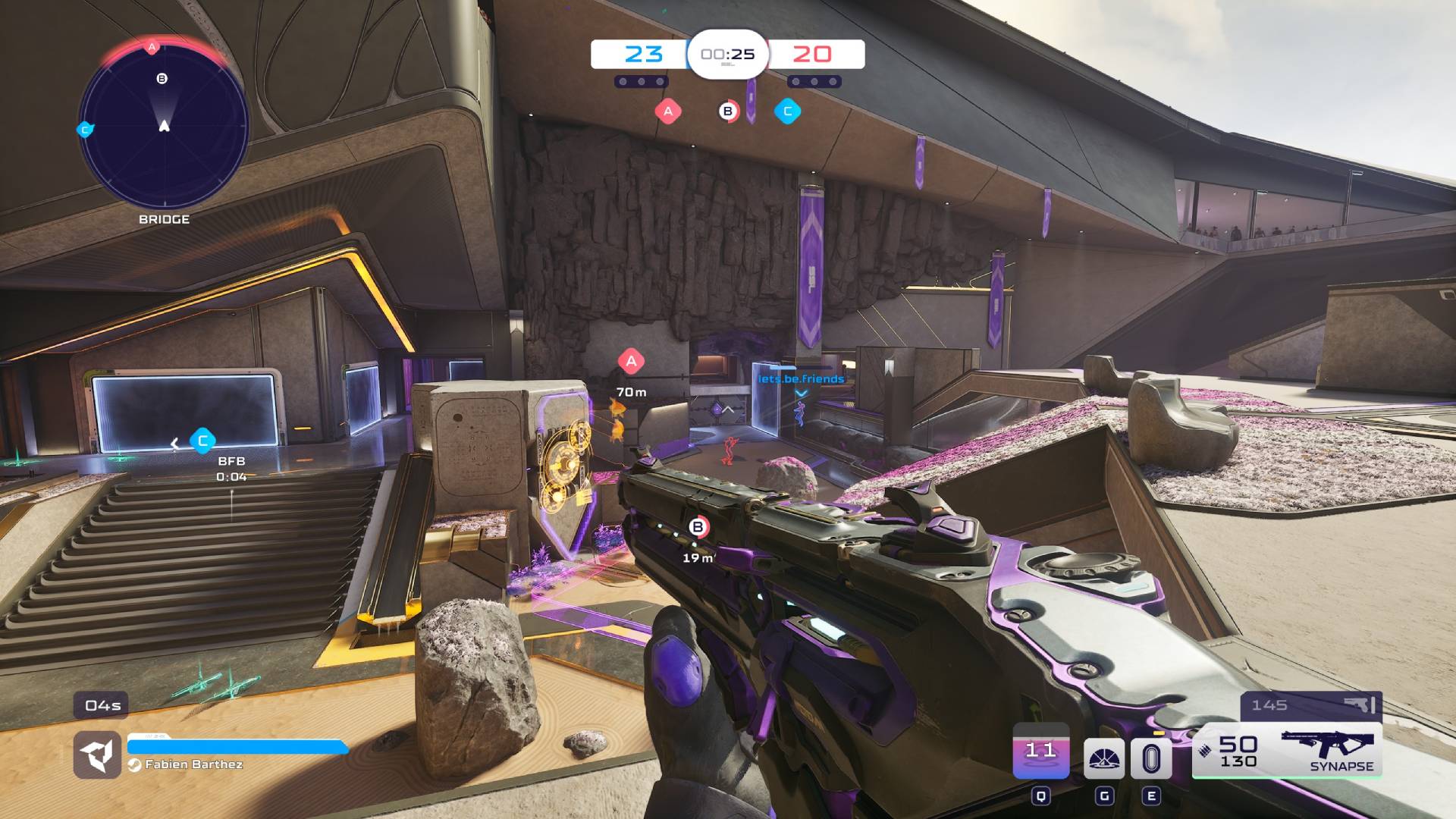 The best Splitgate 2 weapons