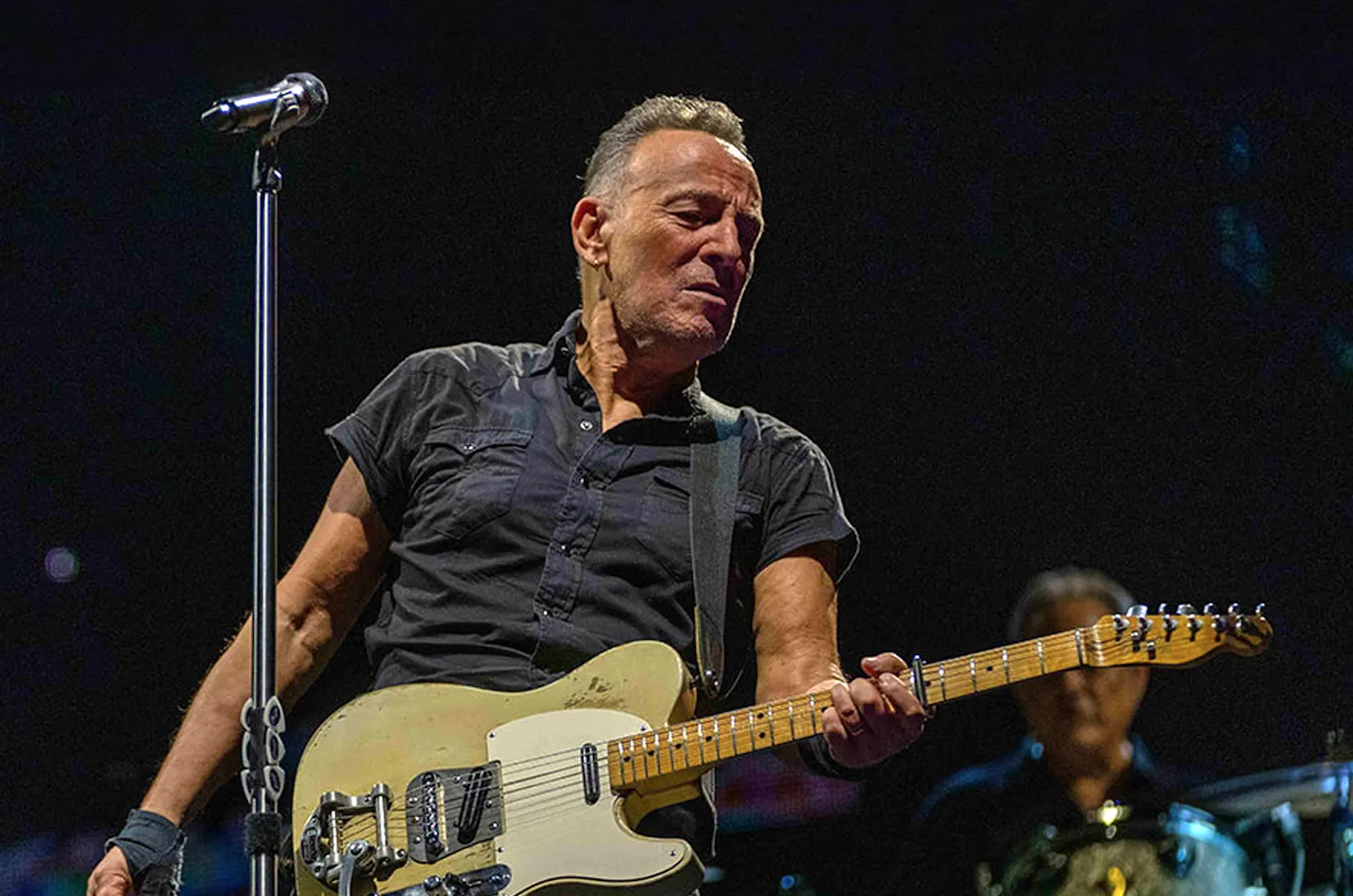 The Boss - Bruce Springsteen - on stage as part of "Road Diary: Bruce Springsteen & The E Street Band