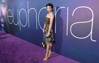 Rowan Blanchard arrives at the LA Premiere Of HBO's "Euphoria"