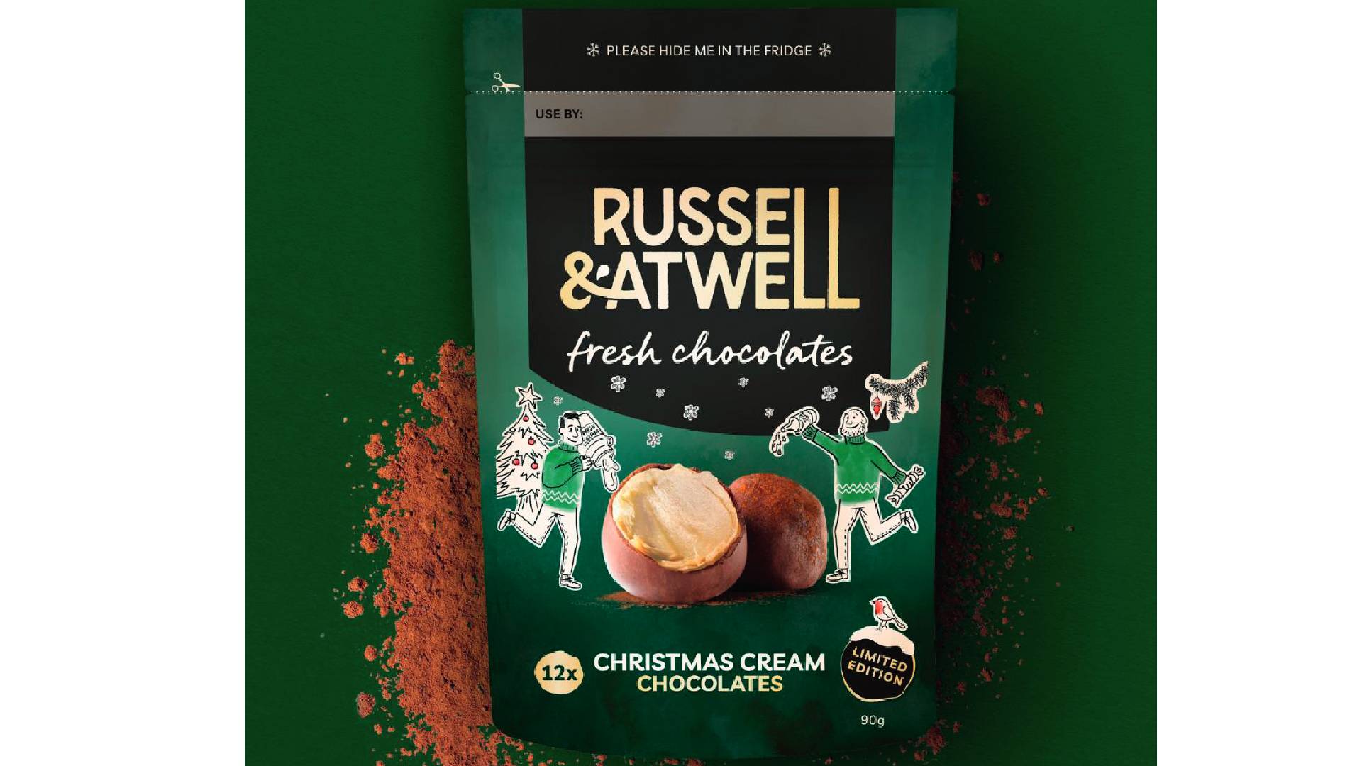 Russell&amp;amp;Atwell Christmas Cream fresh chocolates