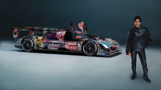 Julie Mehretu and her BMW Art Car #20, BMW M Hybrid V8, 2024