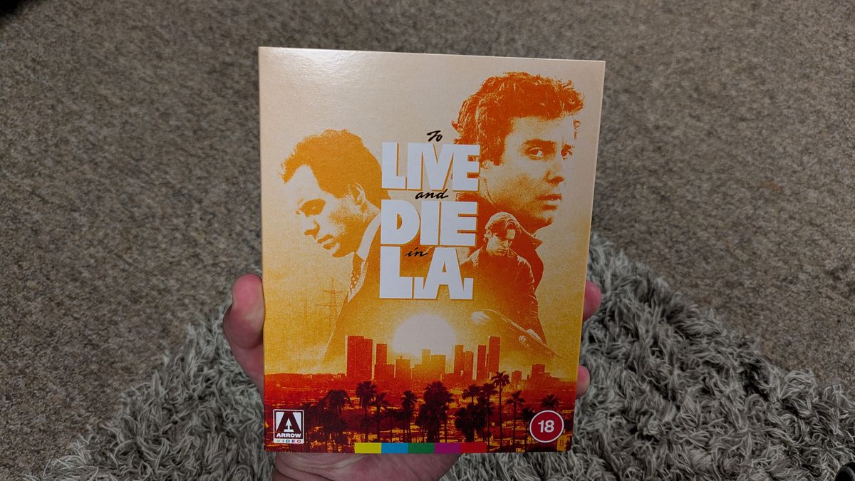 To Live and Die in L.A. 4K Blu-ray case