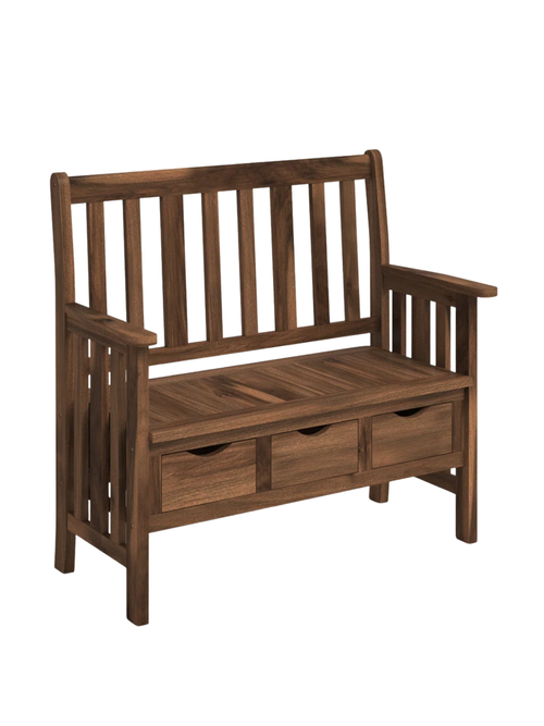 Ponce Solid Wood Acacia Outdoor Bench
