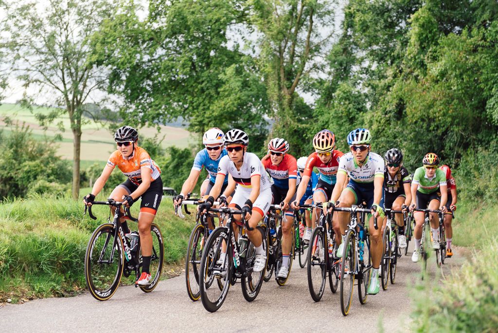 Action from the final stage of the Boels Rentals Ladies Tour.