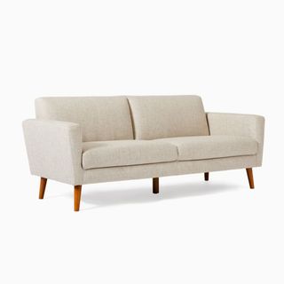 West Elm Oliver sofa against a white background.