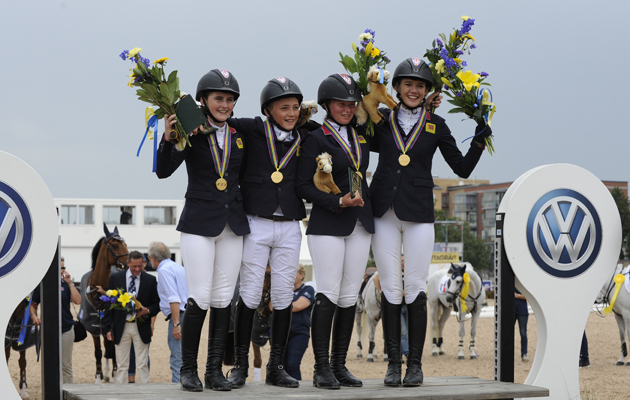 British Pony Euros SJ team