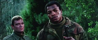 Carl Weathers as Sgt. Olen Weaver in Force 10 from Navarone
