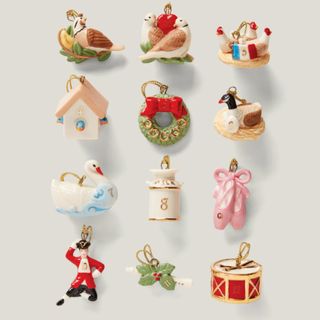 12 days of Christmas decorations