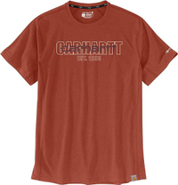Carhartt Force Short-Sleeve Logo T-Shirt (Men's)