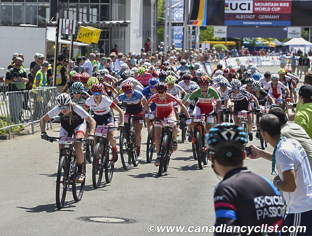 Start on pavement before the climbing begins