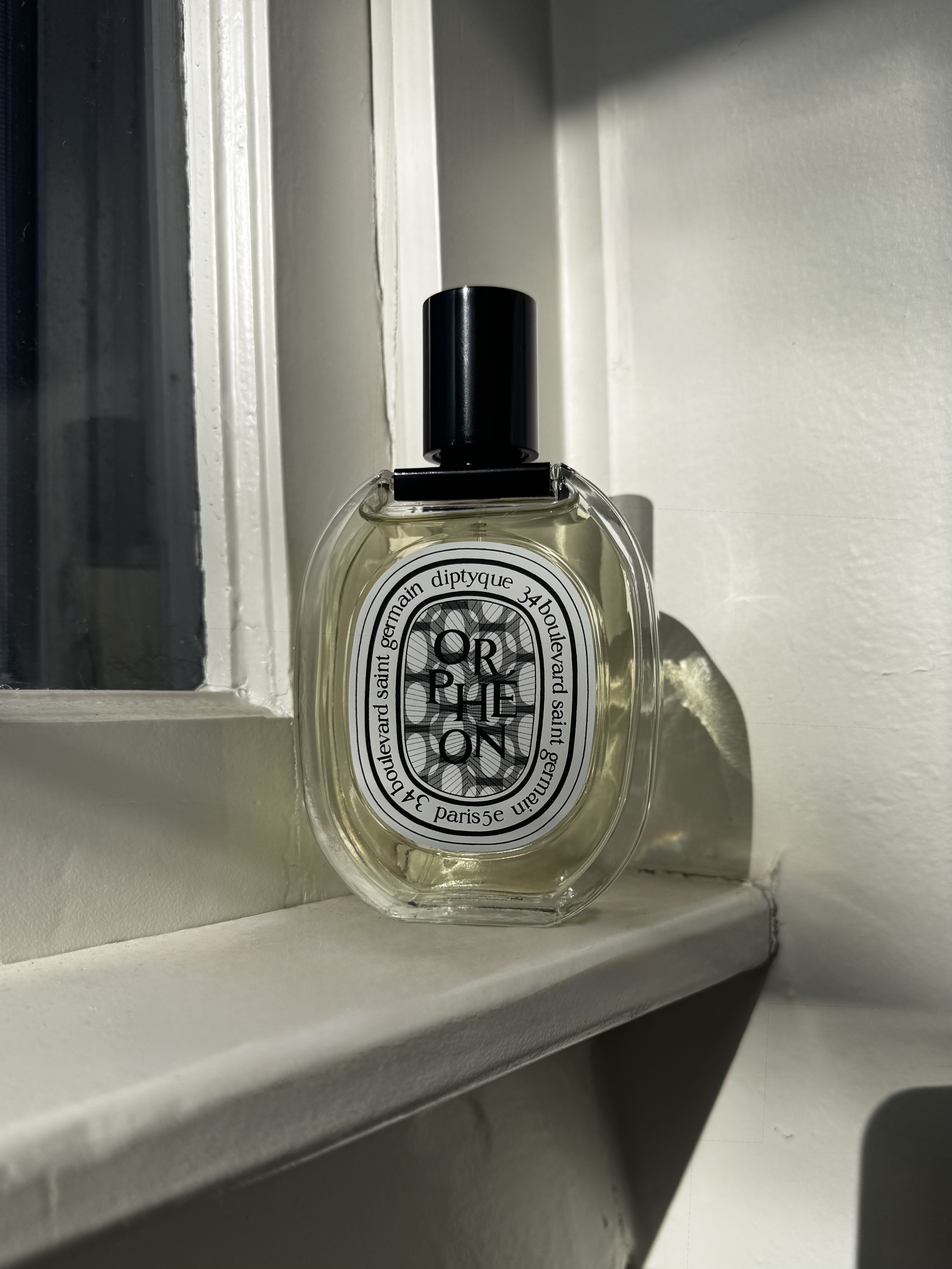 A bottle of Diptyque's Orpheon Eau de Parfum.