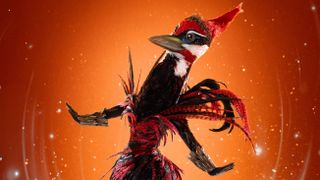 Promo image of Woodpecker in The Masked Singer season 12