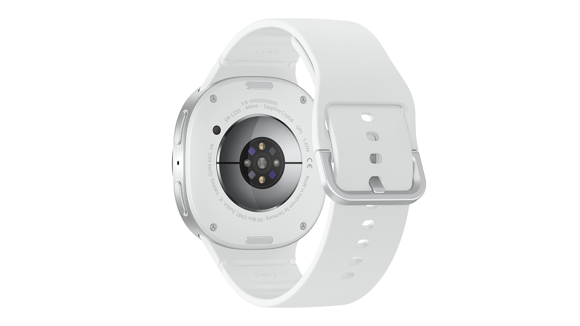 Samsung Galaxy Watch 8 against white background