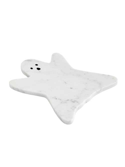 Figural Ghost Marble Cheese Board