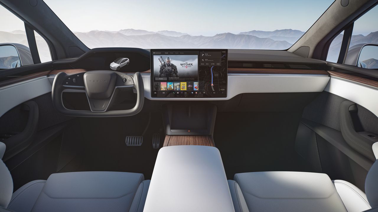 Tesla dashboard