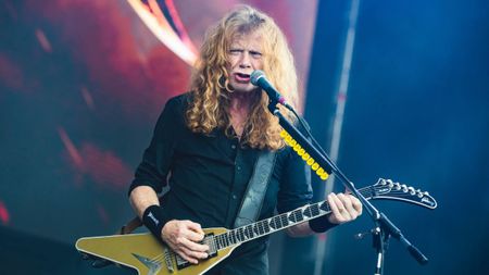 Dave Mustaine of the American thrash metal band Megadeth performs in concert at Resurrection Fest Estrella Galicia 2024 on June 29, 2024 in Viveiro, Spain