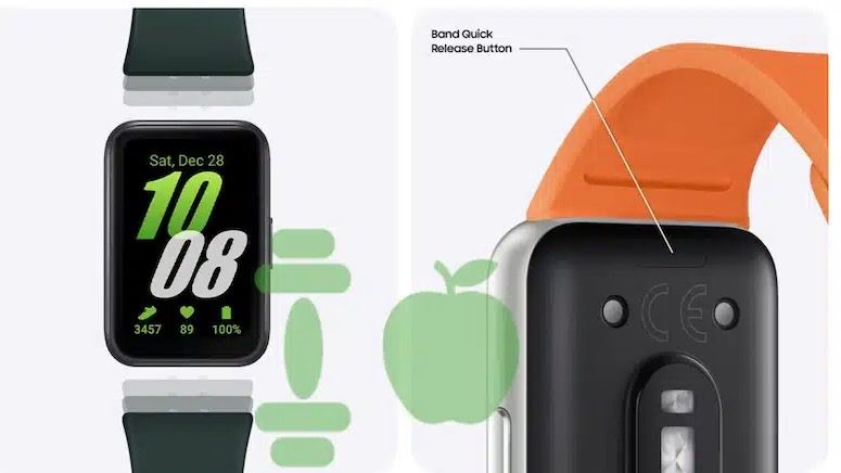 Leaked renders of the Galaxy Fit 3