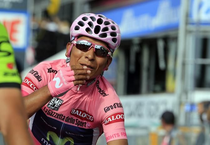 Nairo Quintana (Movistar) winner of the 2014 Giro d'Italia