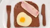 Chocolate Egg & Bacon on Toast