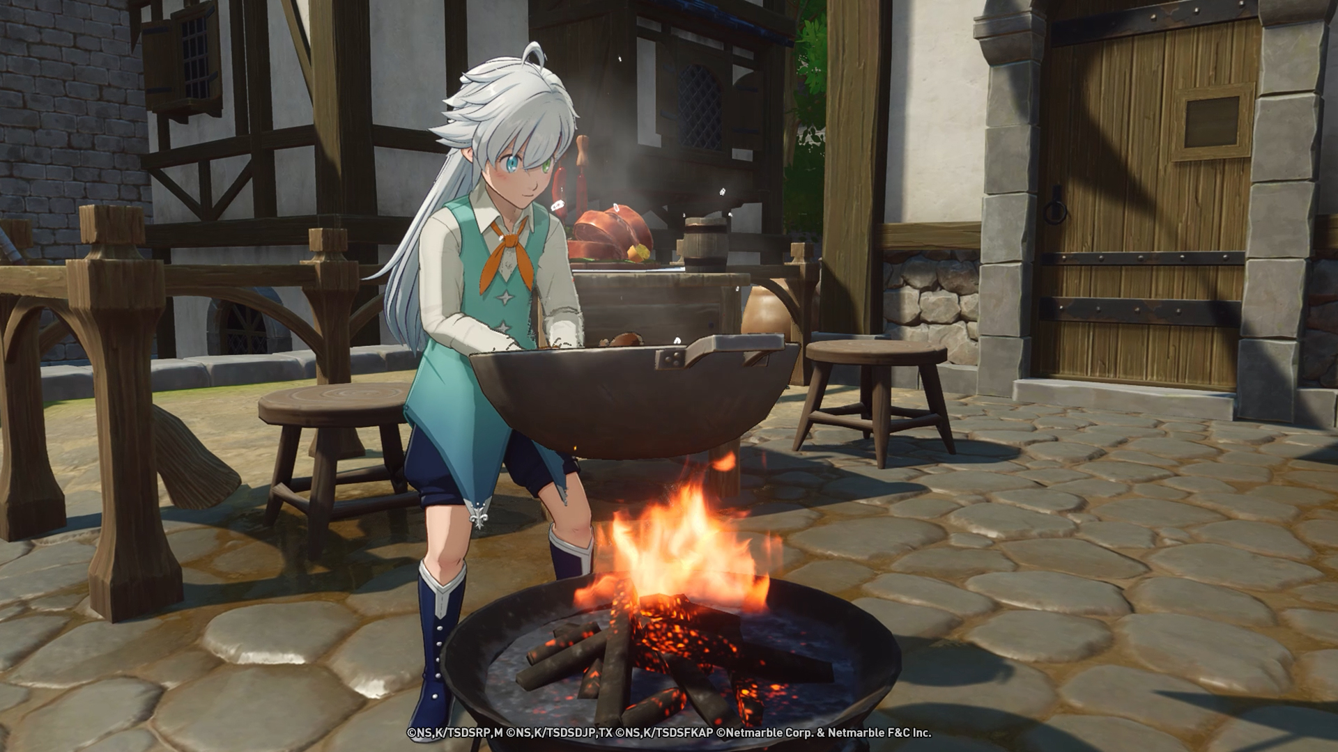 A screenshot from The Seven Deadly Sins Origin.