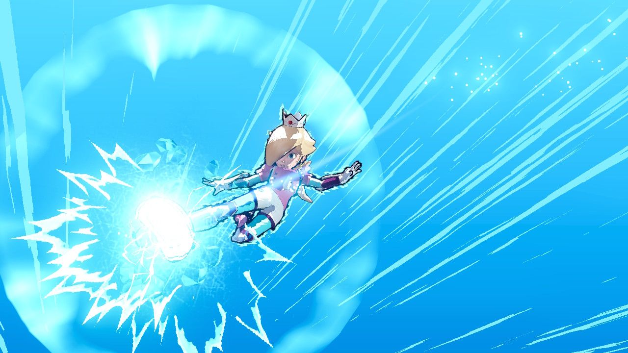 Rosalina Hyper Strike in Mario Strikers: Battle League