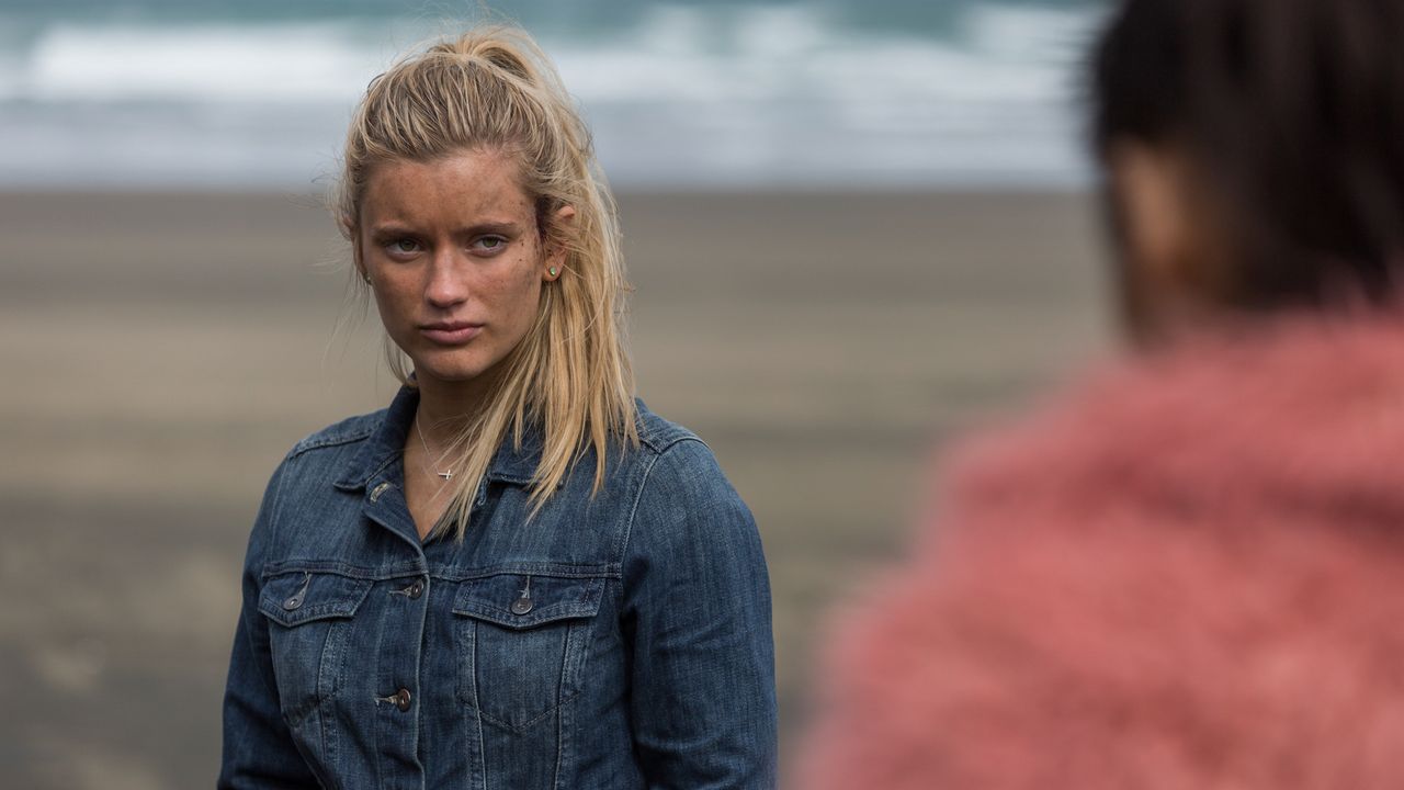 Mia Healey as Shelby in "The Wilds" on Amazon Prime Video.