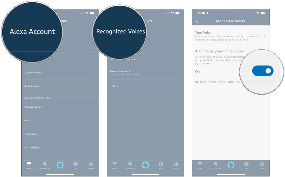 How to train your Amazon Echo to recognize your voice | iMore