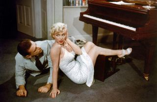 A still from the movie The Seven Year Itch