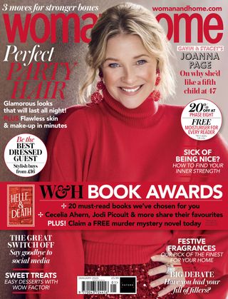 Joanna Page on woman&home January 2025 cover