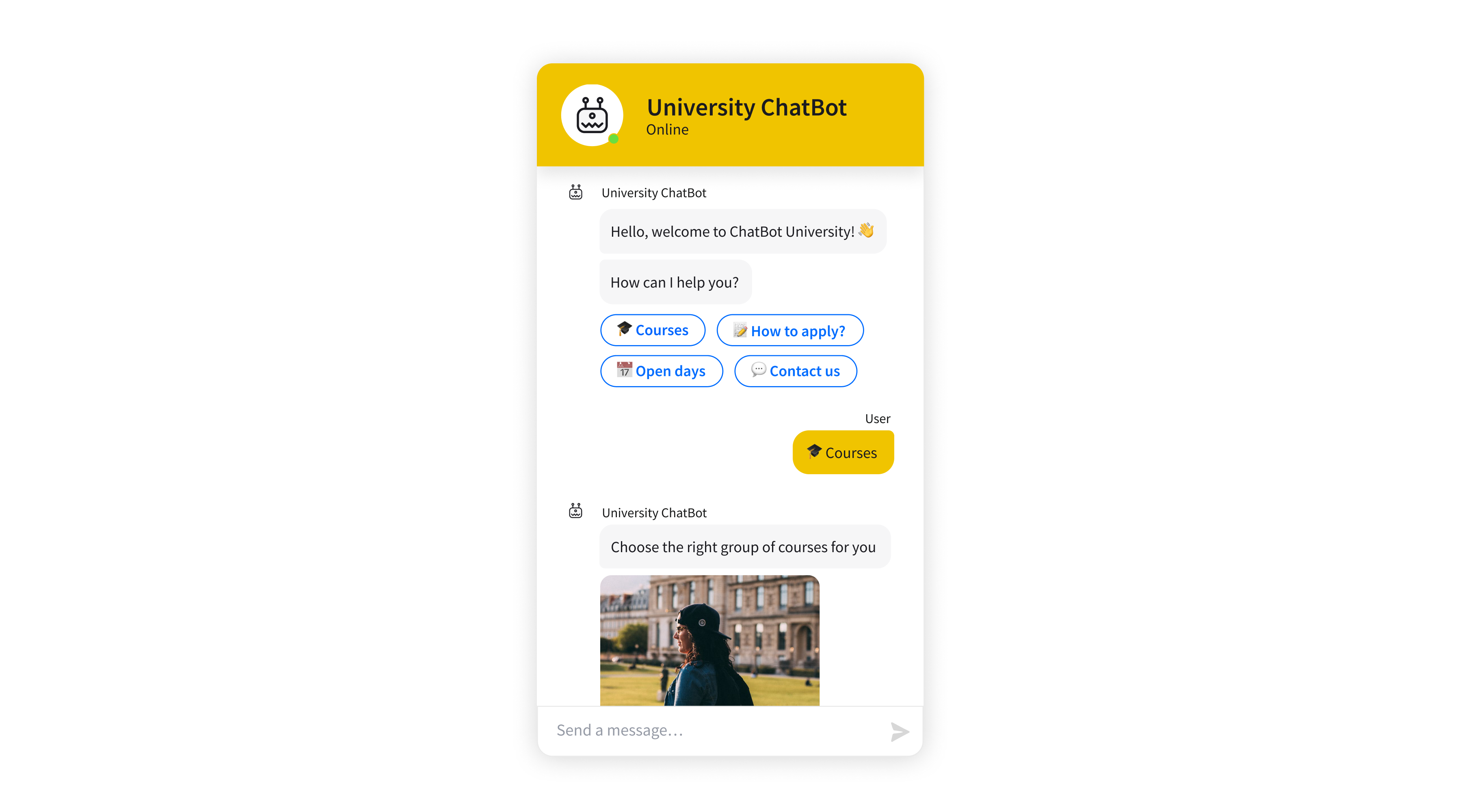 LiveChat chatbot