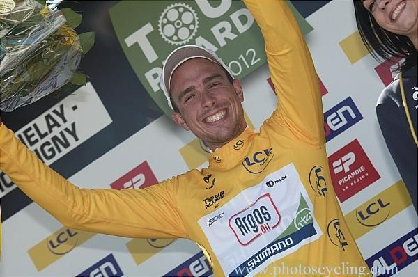 All smiles: John Degenkolb (Argos-Shimano) wins the Tour de Picardie