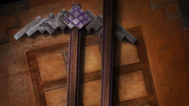 Screenshot of the Minecraft movie sequel&#039;s release date teaser.