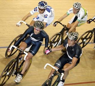 New Zealand's Hayden Roulston and Greg Henderson in 2007