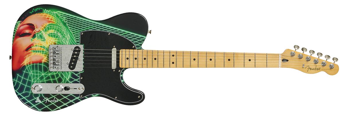 The Fender x Palace Limited Edition Telecaster has a 90s-inspired rave graphic finish on the front, and the brand's Triferg on the back &ndash; the release also includes a Fender x Palace guitar strap and guitar pick set.