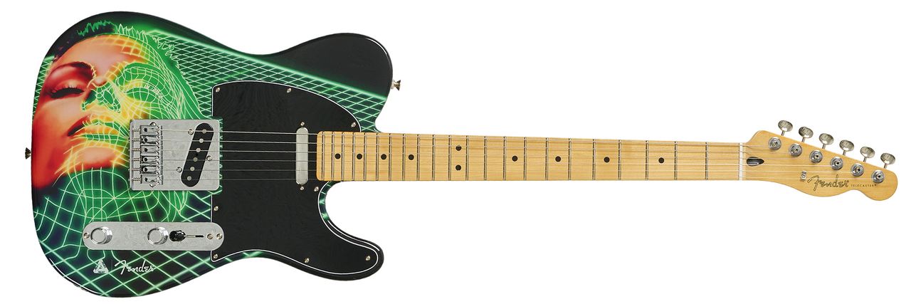 The Fender x Palace Limited Edition Telecaster has a 90s-inspired rave graphic finish on the front, and the brand's Triferg on the back &ndash; the release also includes a Fender x Palace guitar strap and guitar pick set.