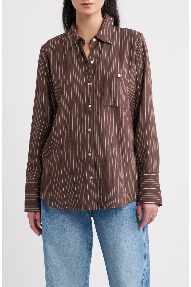 Beck Striped Button-Front Shirt