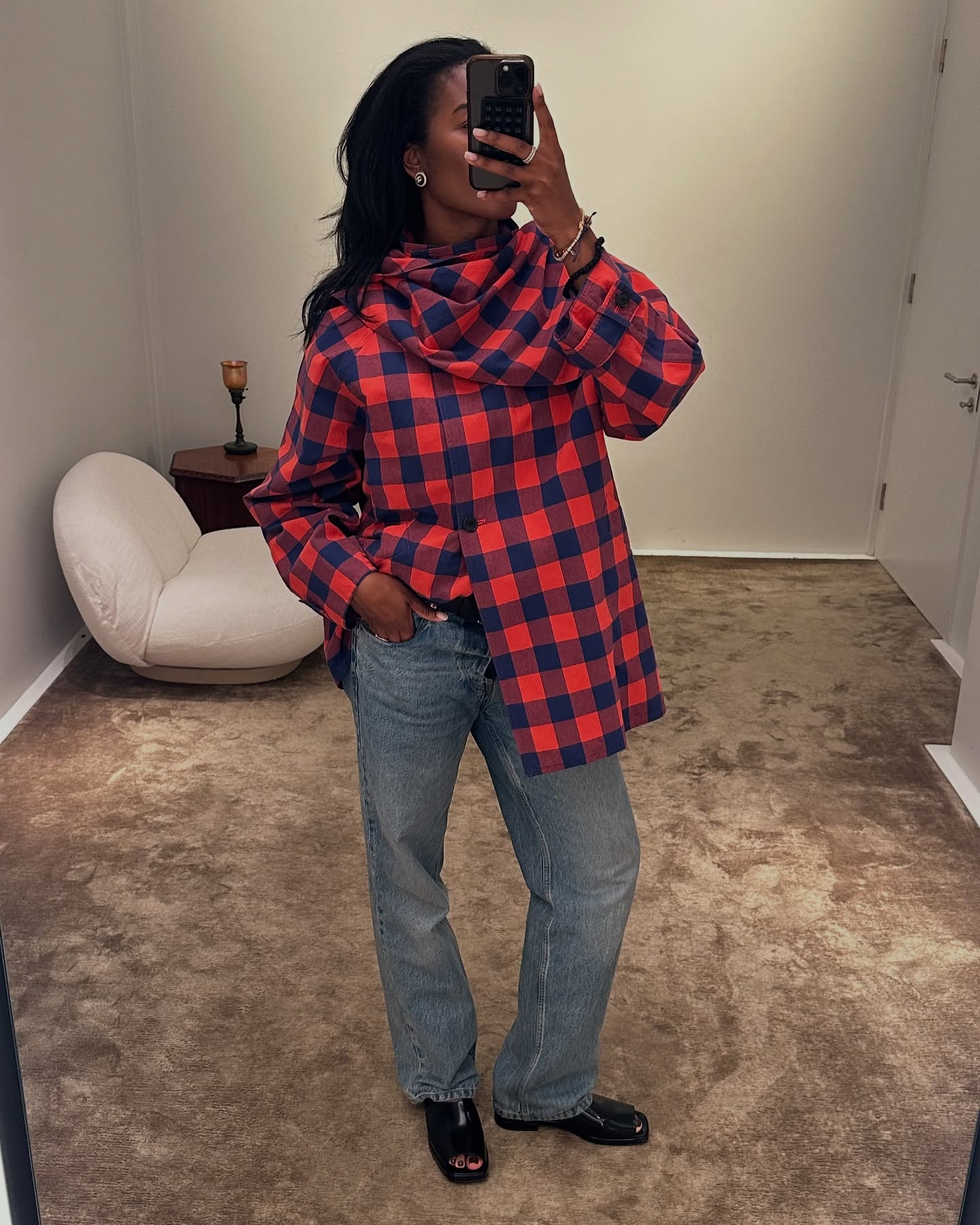 Autumn trends with jeans