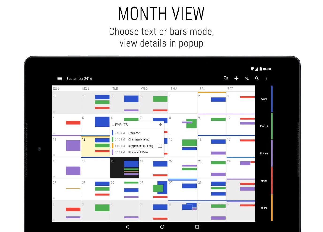 Business Calendar 2 (Free with $5 unlock)