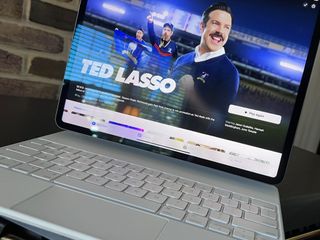 iPad Pro 2021 with Ted Lasso