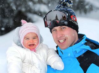 Princess Charlotte's first holiday, 2015