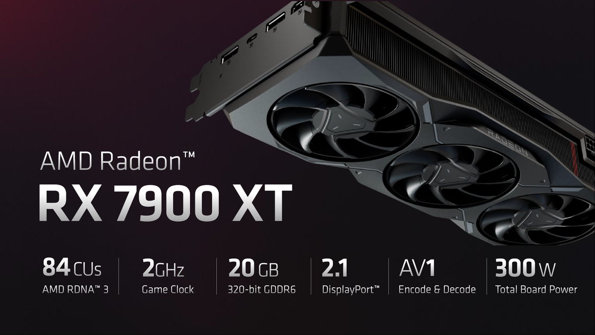 AMD RDNA 3 and Radeon RX 7900 XT / XTX Slide Deck