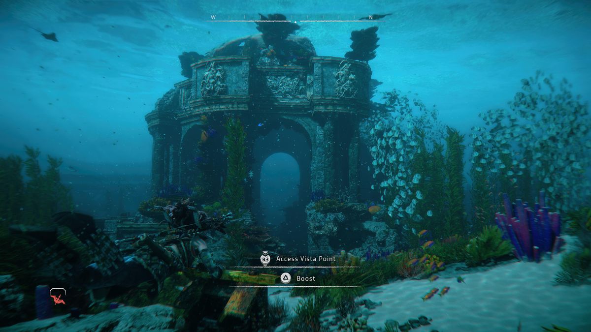 The Shrouded Heights Vista Point in Horizon Forbidden West