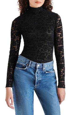 Cassi Lace Long Sleeve Bodysuit