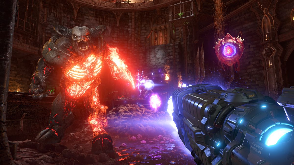 New Doom Eternal Gameplay Footage Spawns 