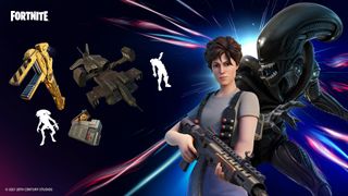 The xenomorph and Ellen Ripley from "Alien" have landed in Fortnite.
