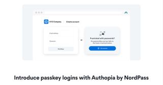 NordPass Authopia web page