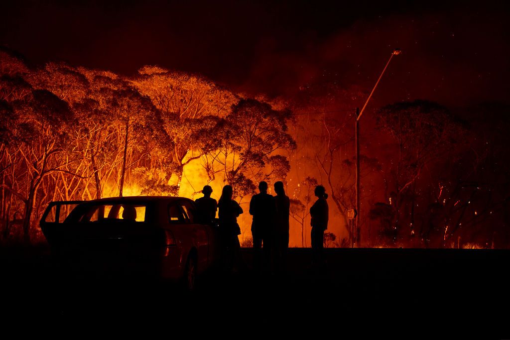 Australia wildfires.